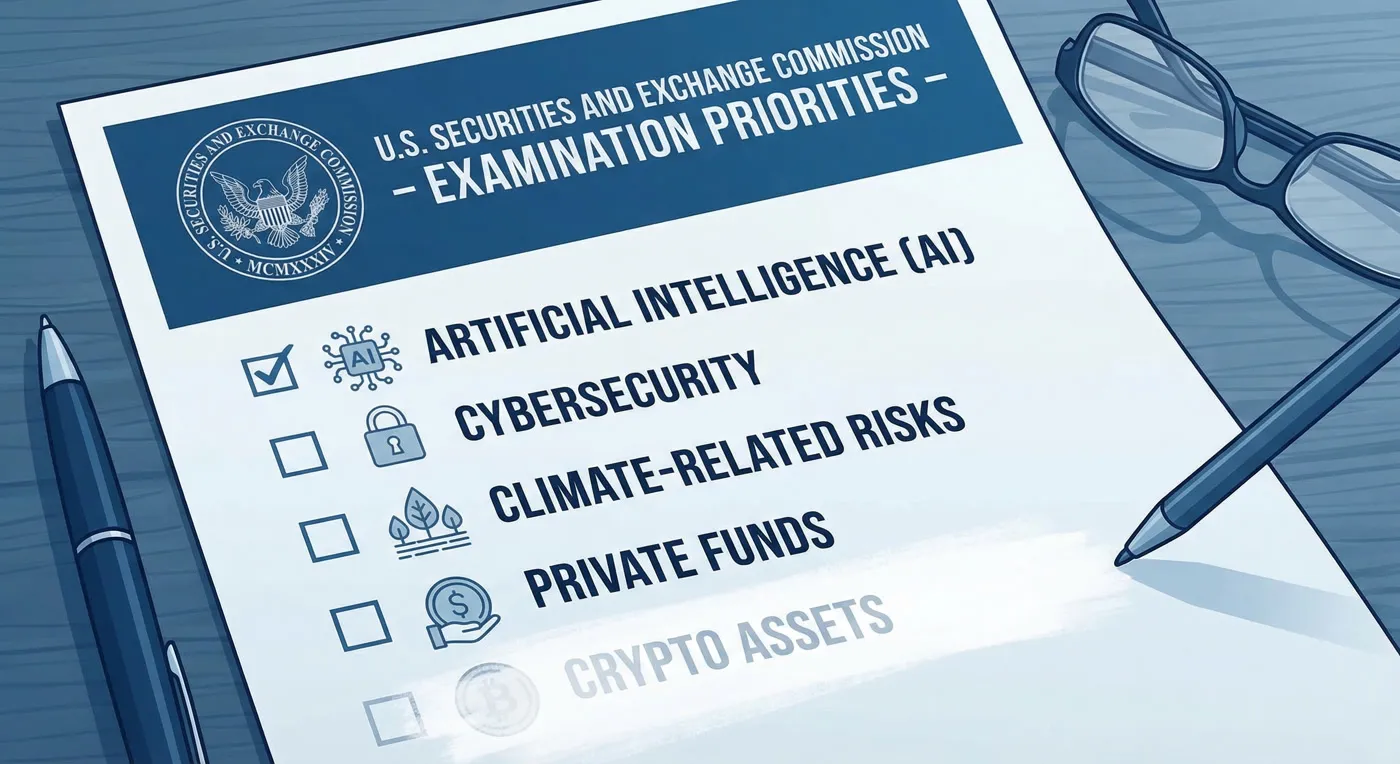 SEC Drops Crypto from 2026 Enforcement Priorities