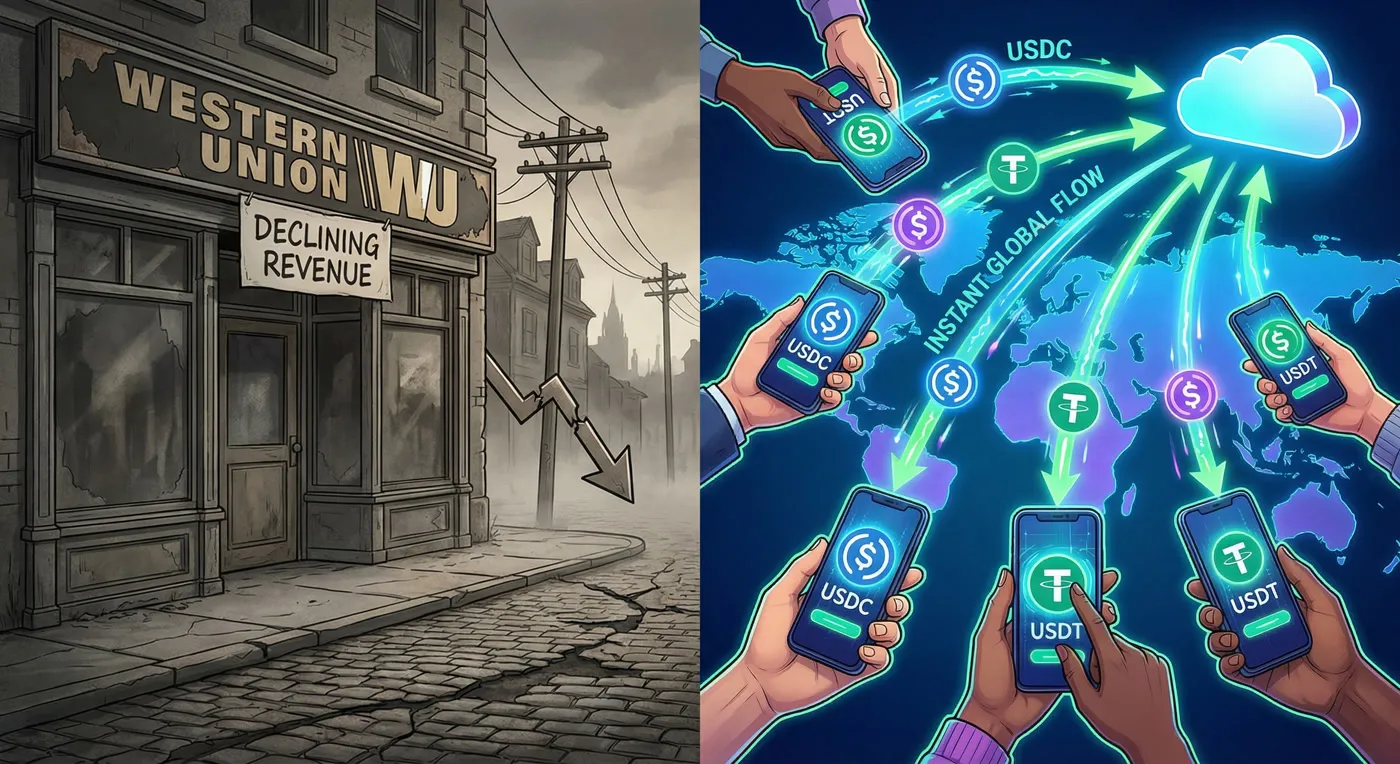 Stablecoin Remittance Corridors Are Eating Western Union's Lunch
