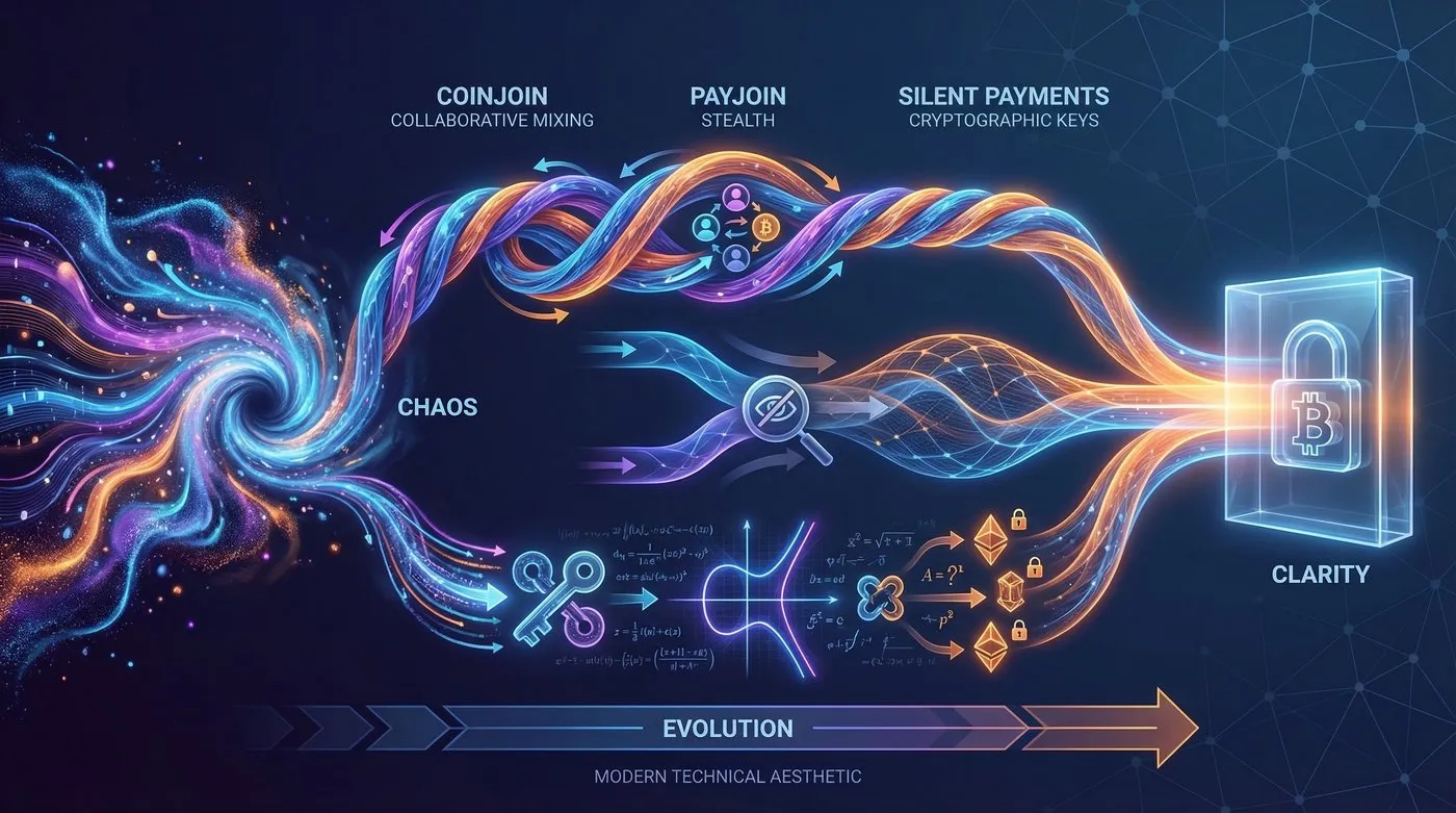 The Evolution of Bitcoin Privacy: From CoinJoin to Silent Payments